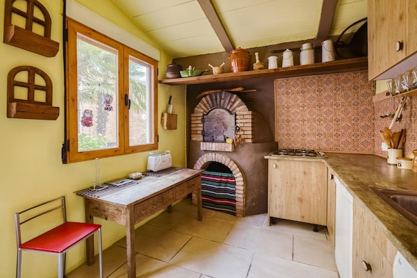 Foto van Vakantiehuis met patio en privé zwembad - Vakantiehuis in Ciudad Real - Kitchen