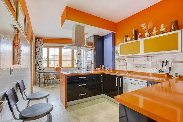 Foto van Vakantiehuis met patio en privé zwembad - Vakantiehuis in Ciudad Real - Kitchen