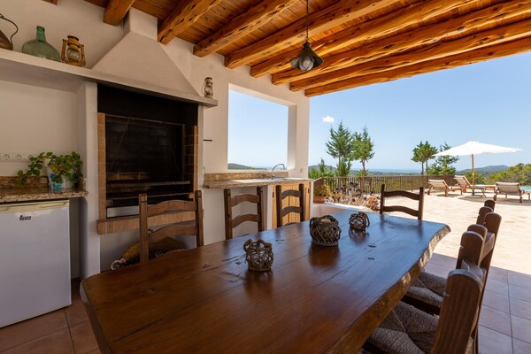 Foto van Vakantiehuis met privé zwembad - Vakantiehuis in San Carlos - TerraceBalcony