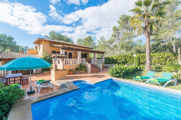 Foto van Els Pins. - Vakantiehuis in Crestatx , Illes Balears - ExteriorSummer