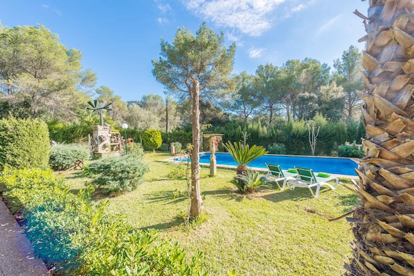 Foto van Els Pins. - Vakantiehuis in Crestatx , Illes Balears - GardenSummer