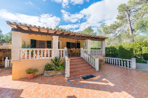 Foto van Els Pins. - Vakantiehuis in Crestatx , Illes Balears - ExteriorSummer