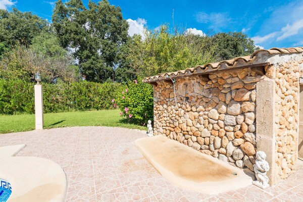 Foto van Sa Figuera Blanca - Villa met privézwembad - Vakantiehuis in Buger, Illes Balears - ExteriorSummer