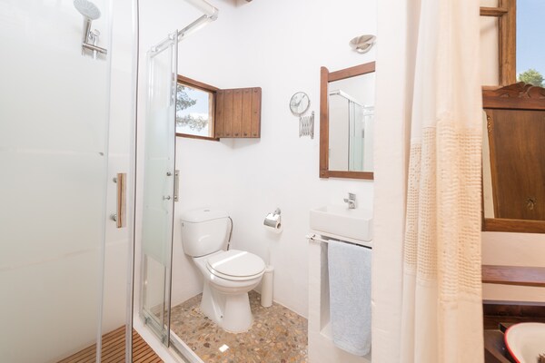 Foto van Rustige finca met uitzicht op het zwembad - Vakantiehuis in Manacor, Illes Balears - BathRoom