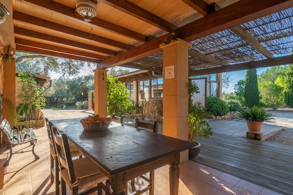 Foto van Canaus - Villa Con Piscina Privada En Porreres - Vakantiehuis in Porreres, Illes Balears - 