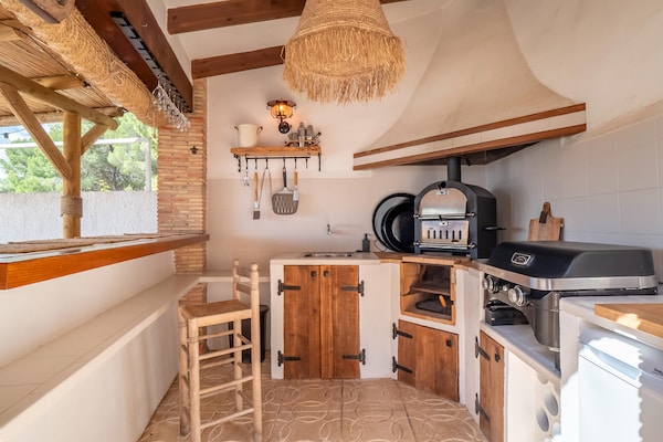 Foto van Villa Vista in Alcalali met zwembad en uitzicht - Vakantiehuis in Alcalali - Kitchen