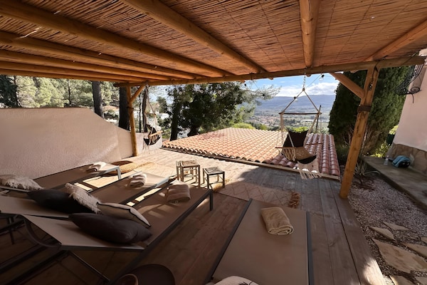 Foto van Villa Vista in Alcalali met zwembad en uitzicht - Vakantiehuis in Alcalali - Terrace