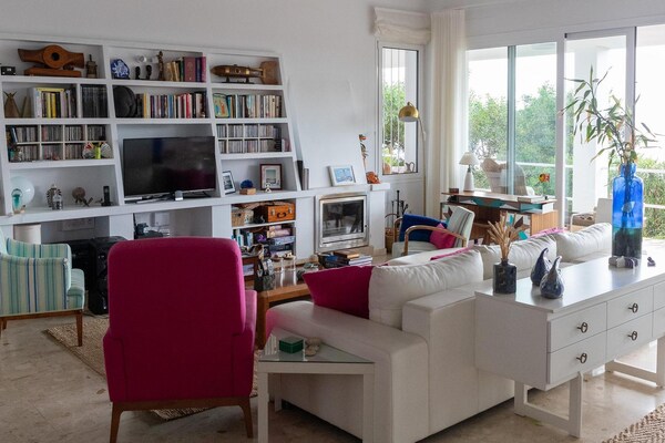 Foto van Vakantievilla met zeezicht in Mojácar - Vakantiehuis in Almería - LivingRoom