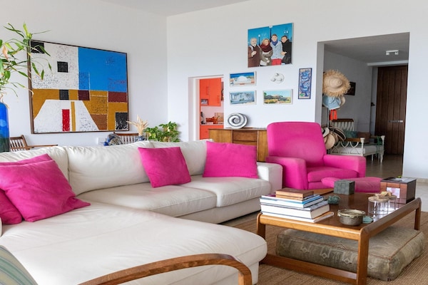 Foto van Vakantievilla met zeezicht in Mojácar - Vakantiehuis in Almería - LivingRoom