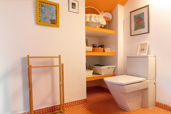 Foto van Vakantievilla met zeezicht in Mojácar - Vakantiehuis in Almería - BathRoom