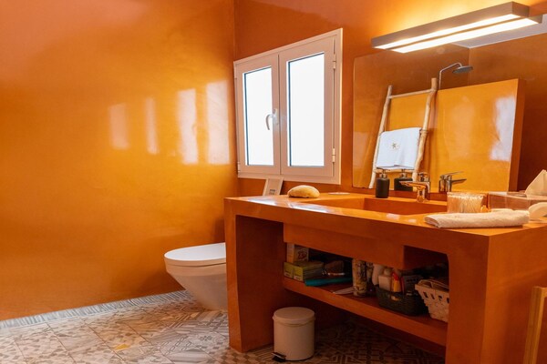 Foto van Vakantievilla met zeezicht in Mojácar - Vakantiehuis in Almería - BathRoom