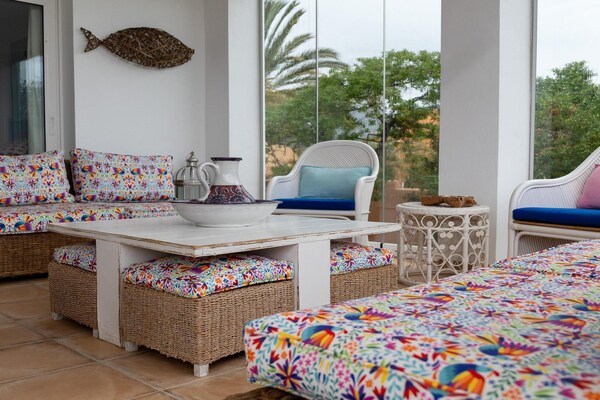 Foto van Vakantievilla met zeezicht in Mojácar - Vakantiehuis in Almería - TerraceBalcony