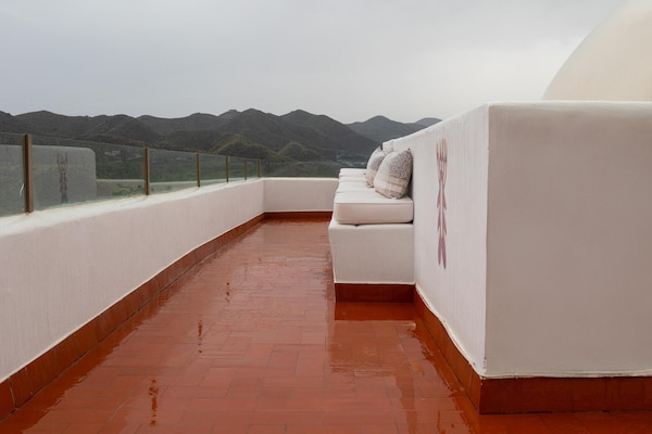Foto van Vakantievilla met zeezicht in Mojácar - Vakantiehuis in Almería - TerraceBalcony
