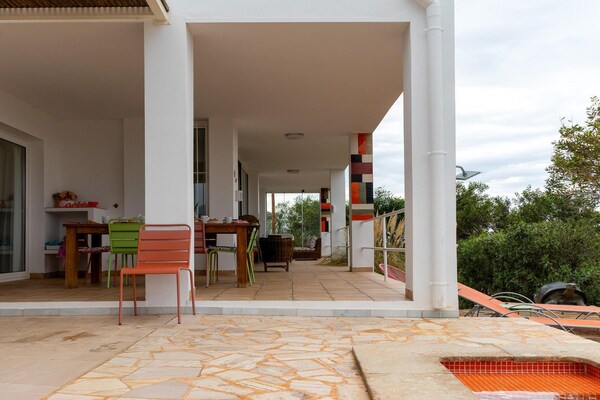 Foto van Vakantievilla met zeezicht in Mojácar - Vakantiehuis in Almería - TerraceBalcony