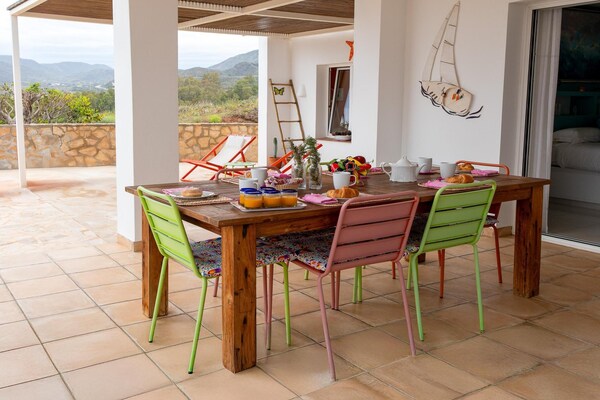 Foto van Vakantievilla met zeezicht in Mojácar - Vakantiehuis in Almería - TerraceBalcony
