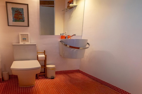 Foto van Vakantievilla met zeezicht in Mojácar - Vakantiehuis in Almería - BathRoom