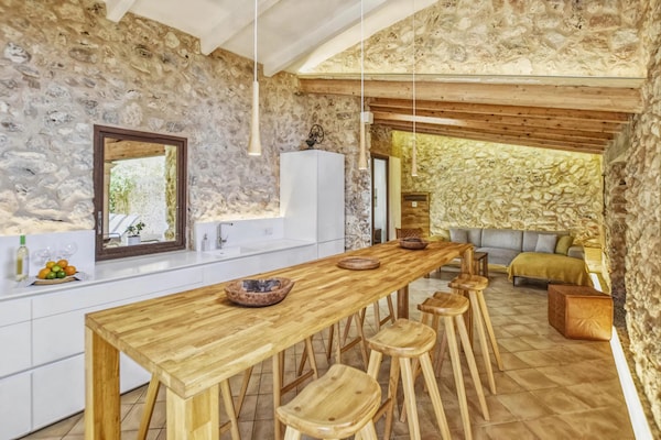 Foto van Finca in Sencelles met zwembad en tuin - Vakantiehuis in Mallorca - Kitchen