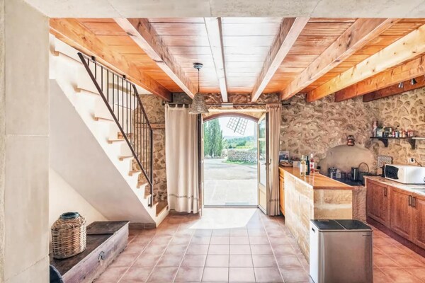 Foto van Villa in Santa María met zoutwaterzwembad - Vakantiehuis in Mallorca - Landing