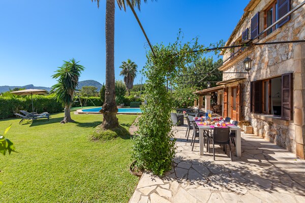 Foto van Pollensa Landvilla voor 6 personen - Vakantiehuis in Pollensa / Pollença - TerraceBalcony