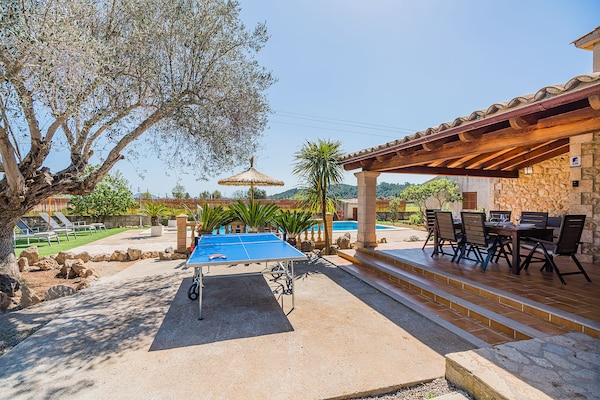 Foto van Vredige Landvilla met zwembad - Vakantiehuis in Pollensa / Pollença - Facilities