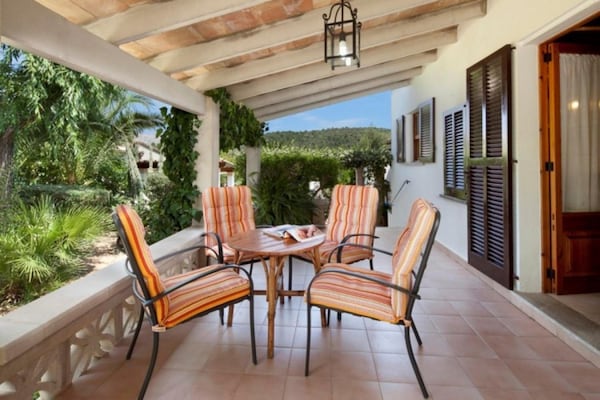 Foto van Pittoresk landhuis voor 6 personen - Vakantiehuis in Pollensa / Pollença - TerraceBalcony