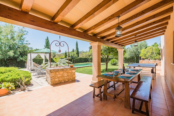 Foto van Villa met privézwembad in Pollensa - Vakantiehuis in Pollensa / Pollença - TerraceBalcony
