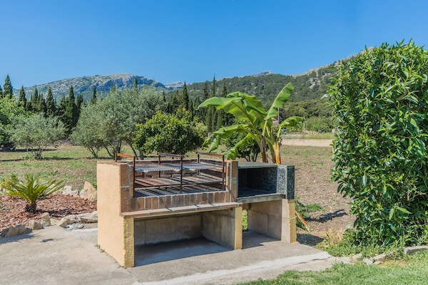 Foto van Villa in Pollensa met uitzicht op de bergen - Vakantiehuis in Pollensa / Pollença - Facilities