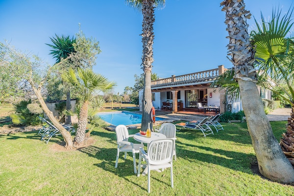 Foto van Vakantieverblijf in de bergen met privézwembad - Vakantiehuis in Pollensa / Pollença - TerraceBalcony