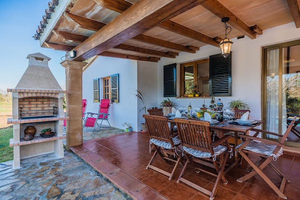 Foto van Vakantieverblijf in de bergen met privézwembad - Vakantiehuis in Pollensa / Pollença - TerraceBalcony