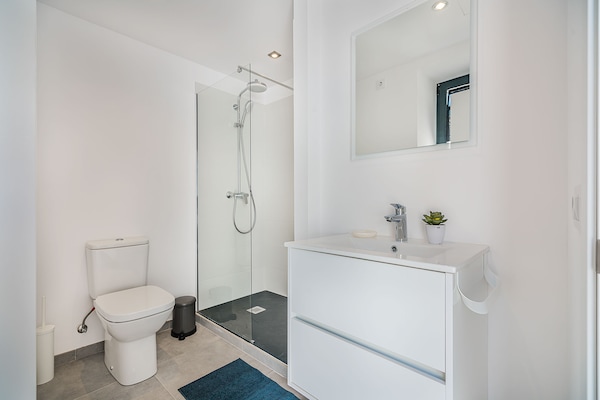 Foto van Rijtjeshuis in de oude binnenstad met zwembad - Vakantiehuis in Pollensa / Pollença - BathRoom