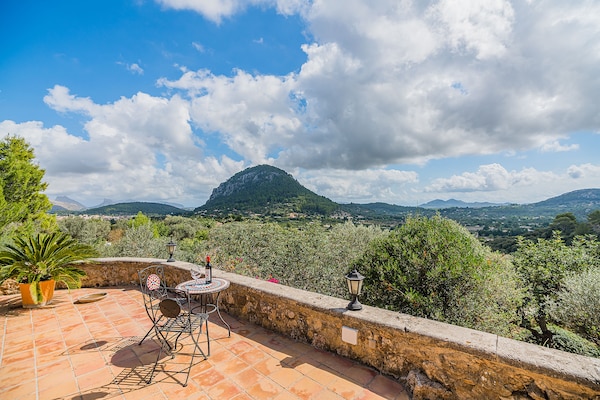 Foto van Villa in Pollença met privézwembad - Vakantiehuis in Pollensa / Pollença - TerraceBalcony