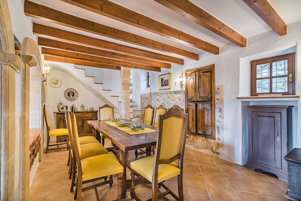 Foto van Villa in Pollença met privézwembad - Vakantiehuis in Pollensa / Pollença - DiningRoom