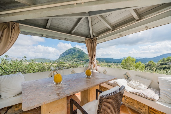 Foto van Villa in Pollença met privézwembad - Vakantiehuis in Pollensa / Pollença - TerraceBalcony