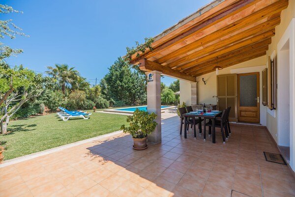 Foto van Villa op het platteland in Pollensa - Vakantiehuis in Pollensa / Pollença - TerraceBalcony