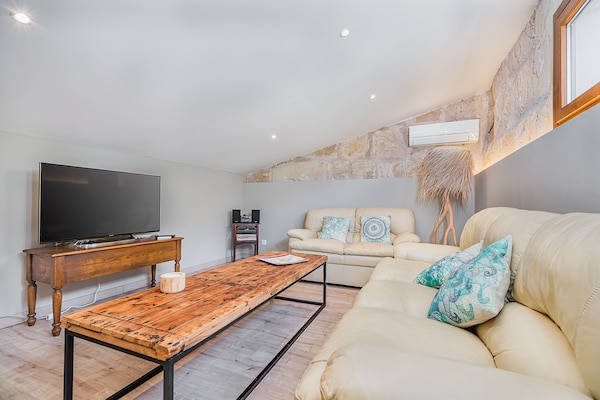 Foto van Villa met 2 slaapkamers en zwembad, Pollença - Vakantiehuis in Pollensa / Pollença - LivingRoom