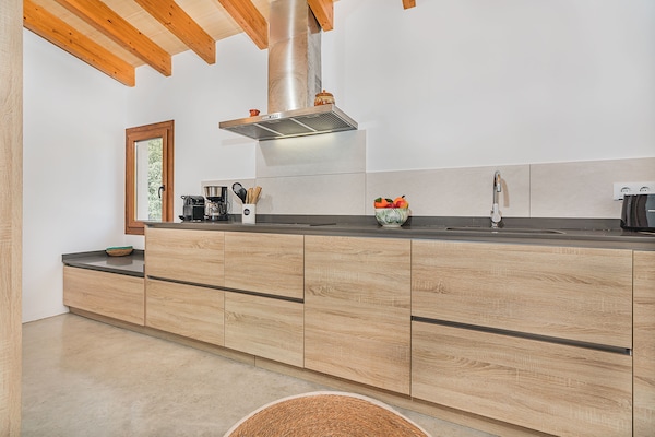 Foto van Villa met 2 slaapkamers en zwembad, Pollença - Vakantiehuis in Pollensa / Pollença - Kitchen