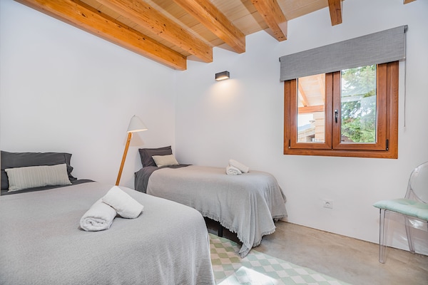 Foto van Villa met 2 slaapkamers en zwembad, Pollença - Vakantiehuis in Pollensa / Pollença - BedRoom