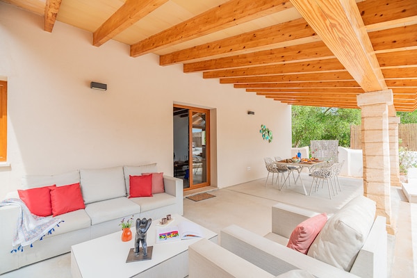 Foto van Villa met 2 slaapkamers en zwembad, Pollença - Vakantiehuis in Pollensa / Pollença - TerraceBalcony