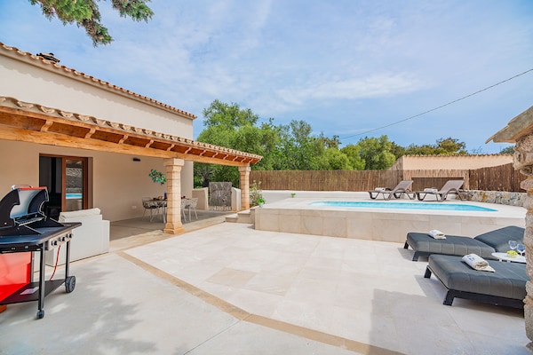 Foto van Villa met 2 slaapkamers en zwembad, Pollença - Vakantiehuis in Pollensa / Pollença - Facilities