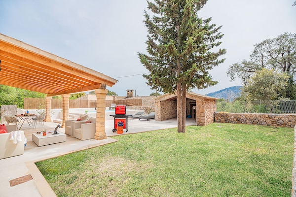 Foto van Villa met 2 slaapkamers en zwembad, Pollença - Vakantiehuis in Pollensa / Pollença - Facilities