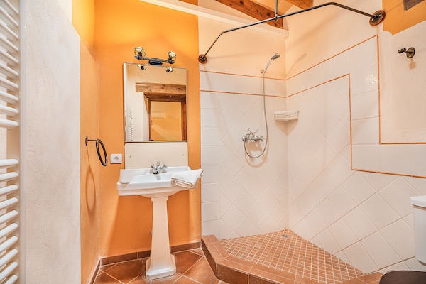 Foto van Villa met uitzicht op de bergen, Mallorca - Vakantiehuis in Pollensa - BathRoom