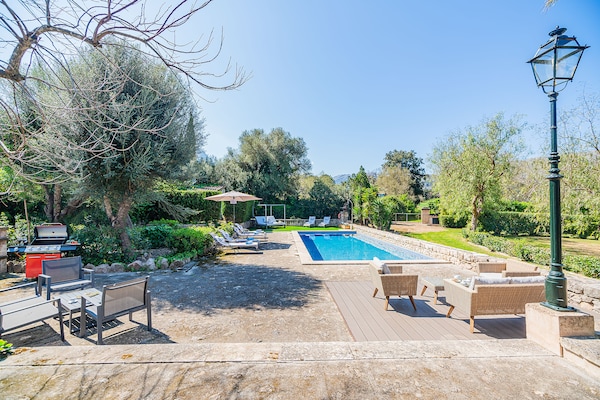 Foto van Villa met uitzicht op de bergen, Mallorca - Vakantiehuis in Pollensa - Facilities
