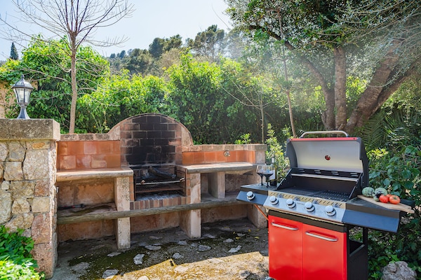 Foto van Villa met uitzicht op de bergen, Mallorca - Vakantiehuis in Pollensa - Facilities