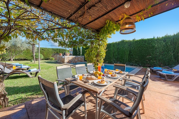 Foto van Villa vlakbij het centrum van Pollença - Vakantiehuis in Pollensa / Pollença - TerraceBalcony