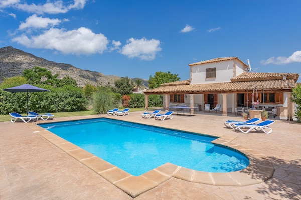 Foto van Mooie villa vlakbij het centrum van Pollença - Vakantiehuis in Pollensa / Pollença - ExteriorSummer