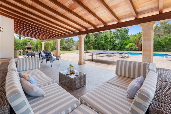 Foto van Mooie villa vlakbij het centrum van Pollença - Vakantiehuis in Pollensa / Pollença - TerraceBalcony