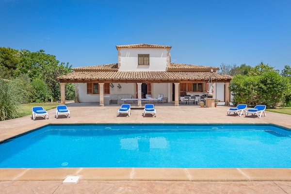Foto van Mooie villa vlakbij het centrum van Pollença - Vakantiehuis in Pollensa / Pollença - ExteriorSummer