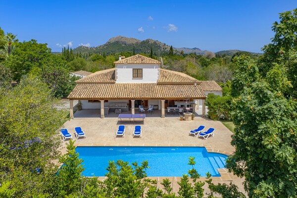 Foto van Mooie villa vlakbij het centrum van Pollença - Vakantiehuis in Pollensa / Pollença - ExteriorSummer