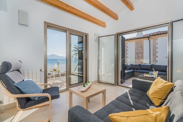 Foto van Villa aan het strand met zwembad, Puerto Pollença - LivingRoom