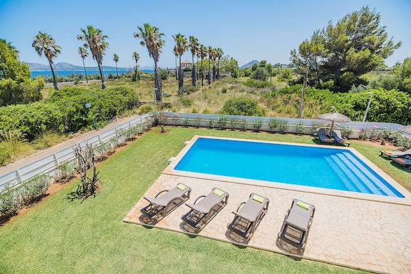 Foto van Villa met zwembad vlakbij het strand op Mallorca - Vakantiehuis in Port de Pollença - PoolOfHouse